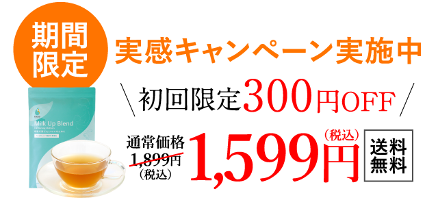 期間限定　実感キャンペーン実施中　初回300円オフ　送料無料1599円税込み