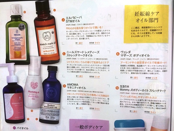 美ニンプのご自愛♡妊娠線ケア maternity oil