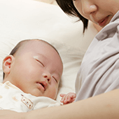 ママの優しい香りを入眠の合図に